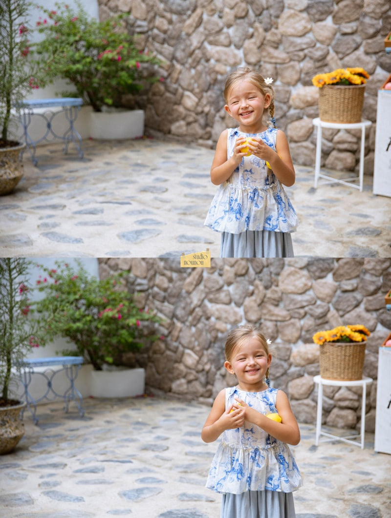 Nounou - Korean Children Fashion - #childrensboutique - Sisi Sleeveless (Print) - 5