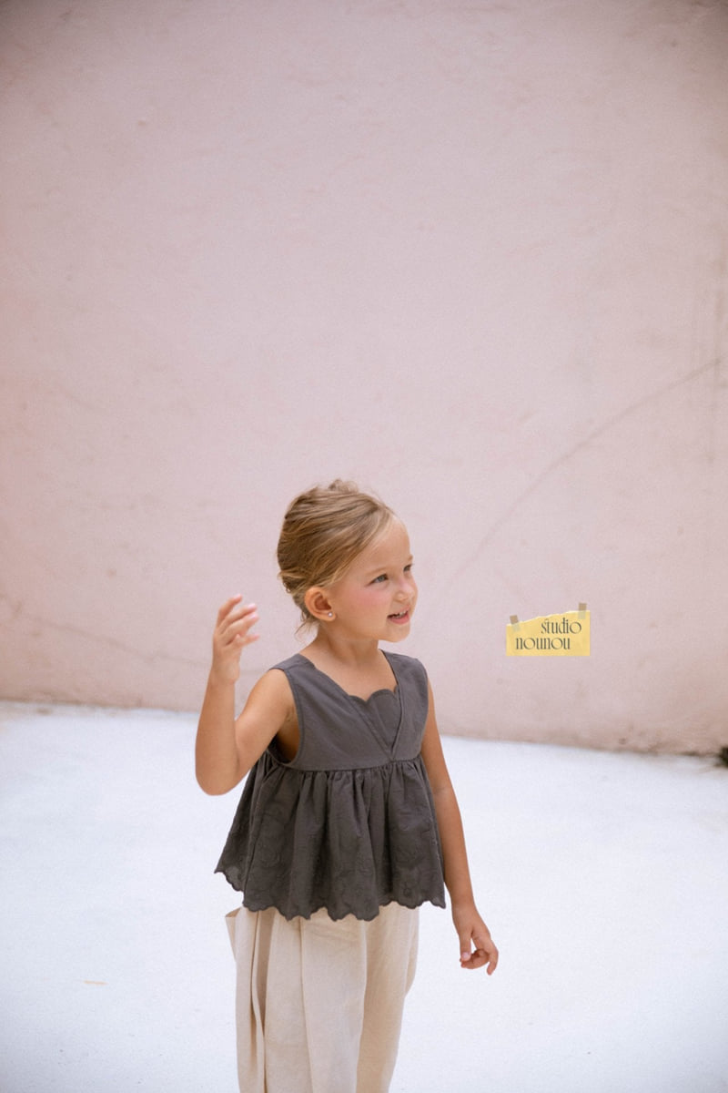 Nounou - Korean Children Fashion - #discoveringself - V Sleeveless