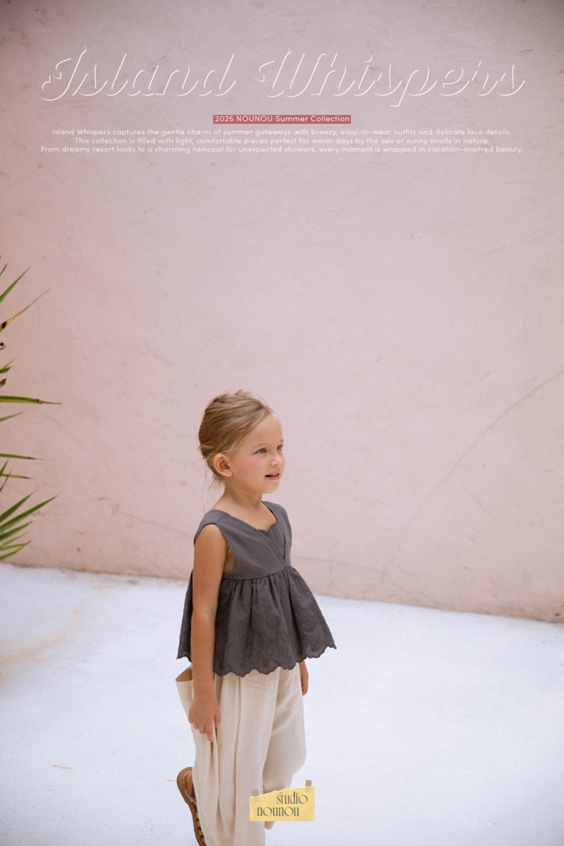Nounou - Korean Children Fashion - #fashionkids - V Sleeveless - 2