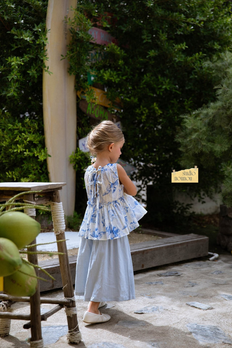 Nounou - Korean Children Fashion - #fashionkids - Sisi Sleeveless (Print) - 8