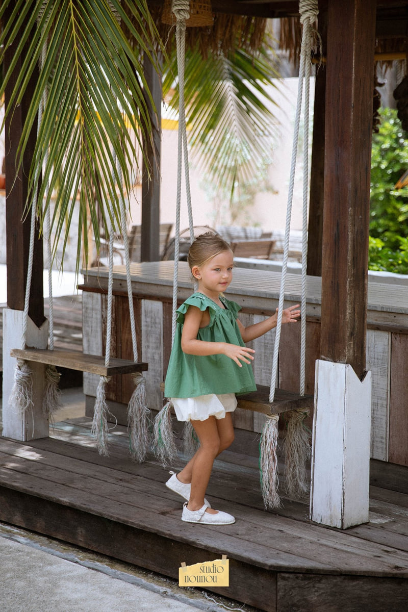 Nounou - Korean Children Fashion - #fashionkids - Wavy Blouse - 7