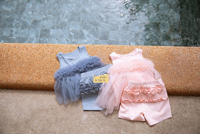 Nounou - Korean Children Fashion - #kidsshorts - Sugar Shell Set-up - 12