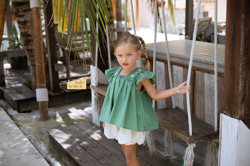 Nounou - Korean Children Fashion - #kidsshorts - Mini Pumpkin Pants - 5
