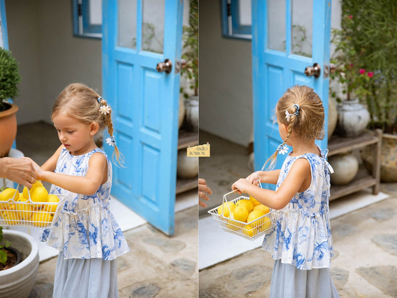 Nounou - Korean Children Fashion - #kidsshorts - Sisi Sleeveless (Print) - 9