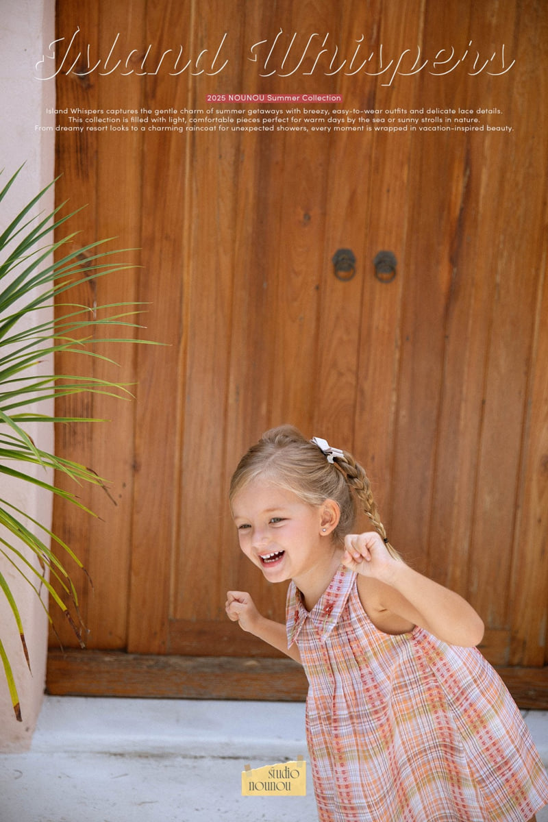 Nounou - Korean Children Fashion - #kidsshorts - Coral One-piece