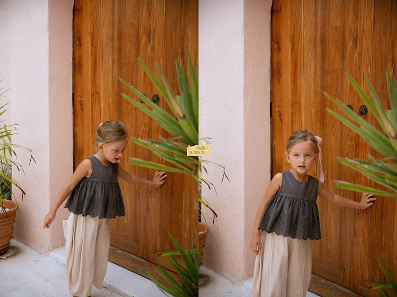 Nounou - Korean Children Fashion - #littlefashionista - V Sleeveless - 7