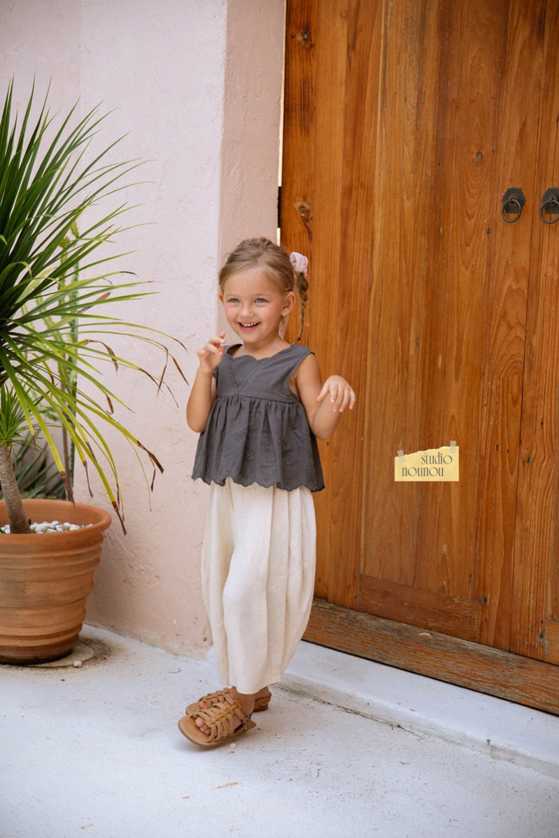 Nounou - Korean Children Fashion - #magicofchildhood - V Sleeveless - 8