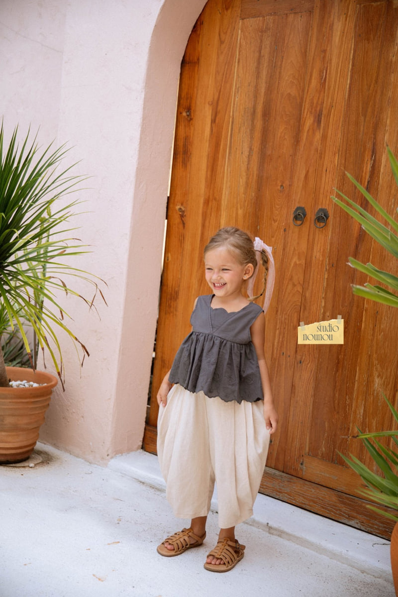 Nounou - Korean Children Fashion - #minifashionista - V Sleeveless - 9