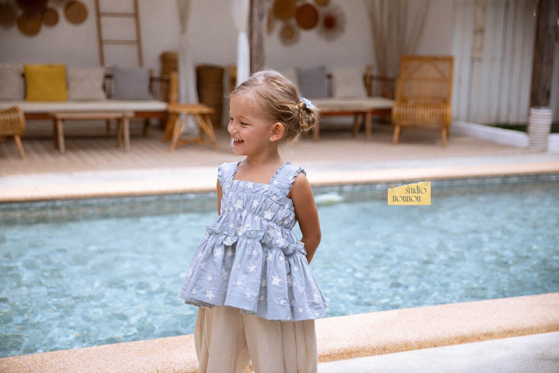 Nounou - Korean Children Fashion - #minifashionista - Star Top - 3