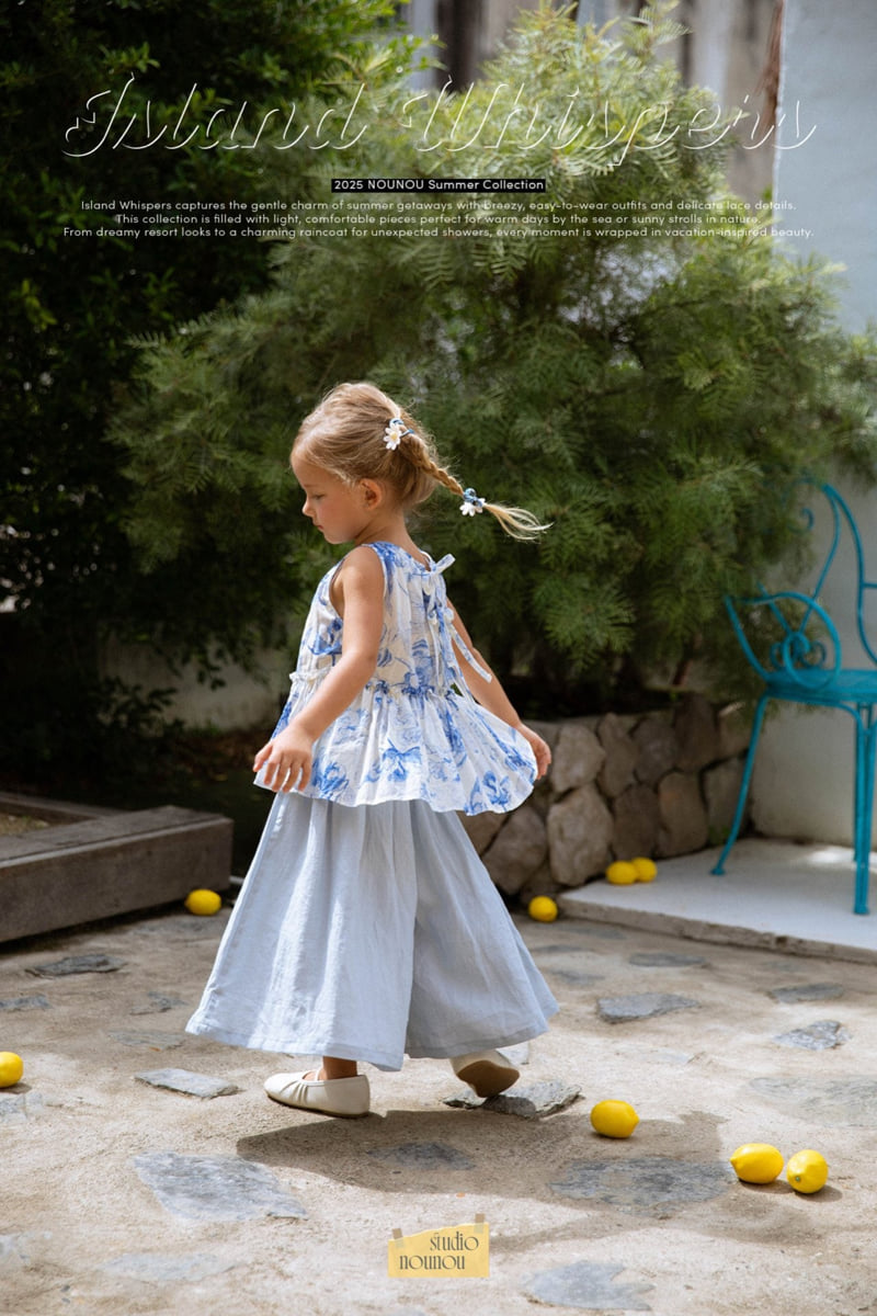 Nounou - Korean Children Fashion - #minifashionista - Sisi Sleeveless (Print)
