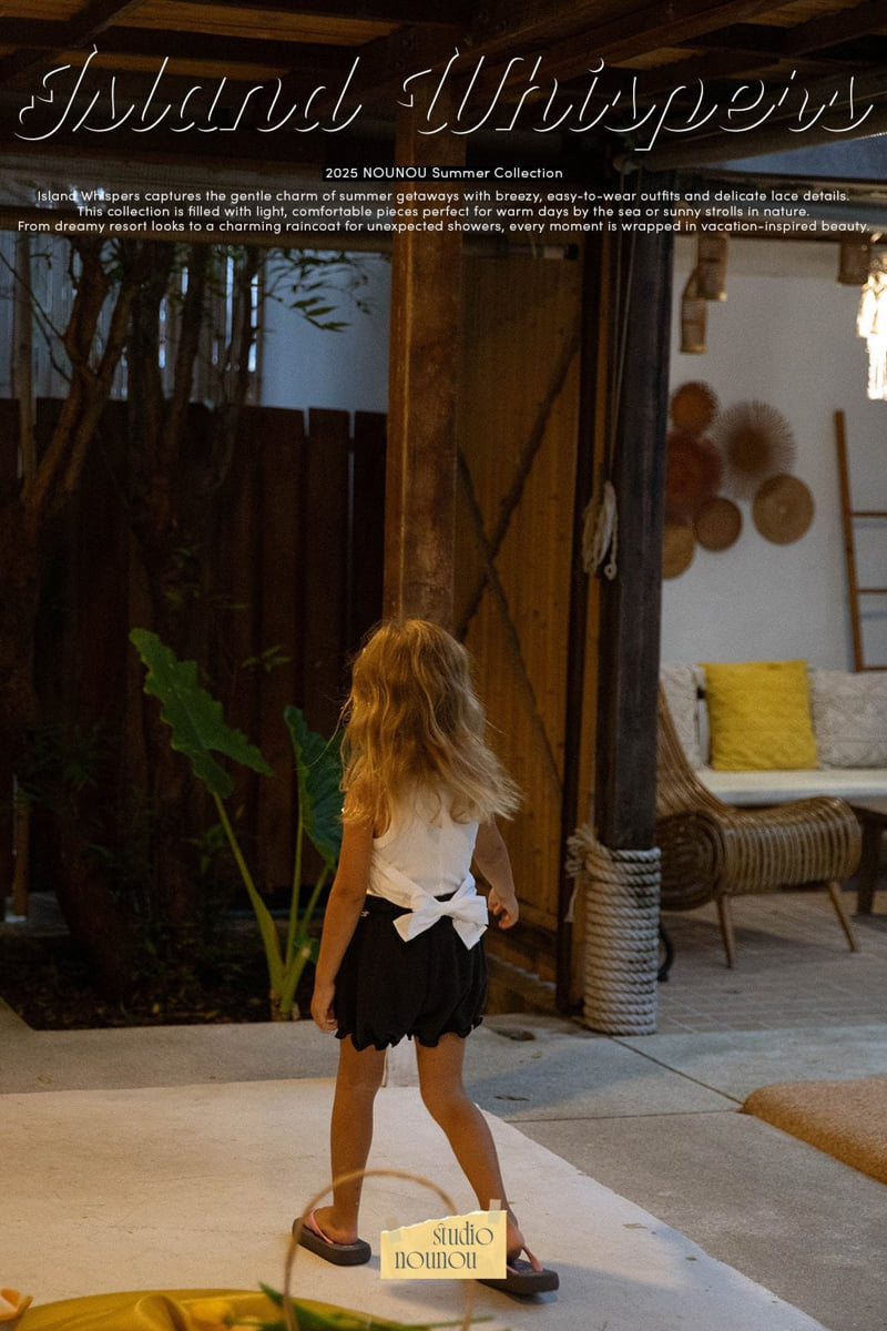 Nounou - Korean Children Fashion - #stylishchildhood - Ribbony Top - 2