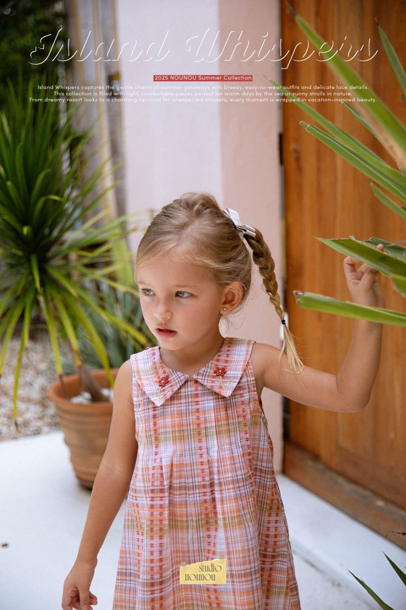 Nounou - Korean Children Fashion - #stylishchildhood - Coral One-piece - 11