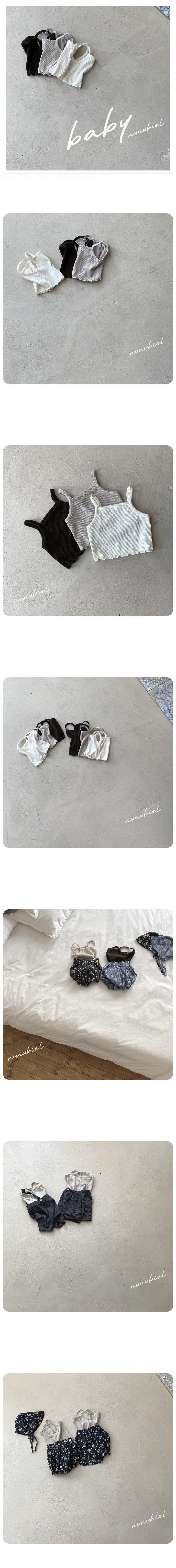 Nunubiel - Korean Baby Fashion - #babyoutfit - Bebe Moist Sleeveless