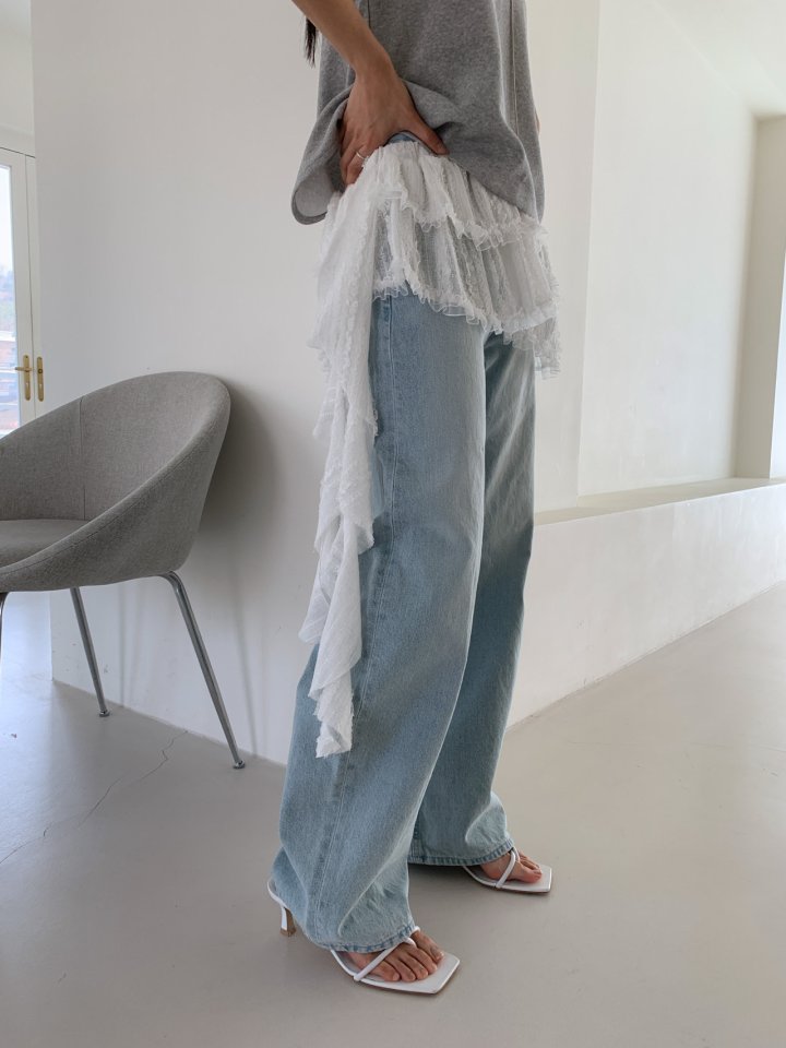 Nutplan - Korean Women Fashion - #momslook - Low Denim - 10
