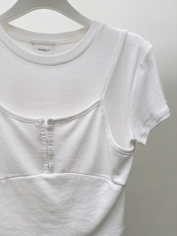 Nutplan - Korean Women Fashion - #pursuepretty - Hook Tee - 2