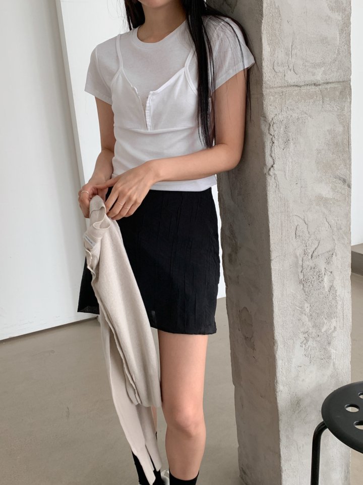 Nutplan - Korean Women Fashion - #thatsdarling - Hook Tee - 6