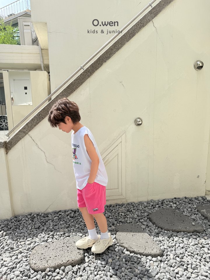 O Wen - Korean Children Fashion - #Kfashion4kids - San Diego Dolphin Sleeveless Tee - 5
