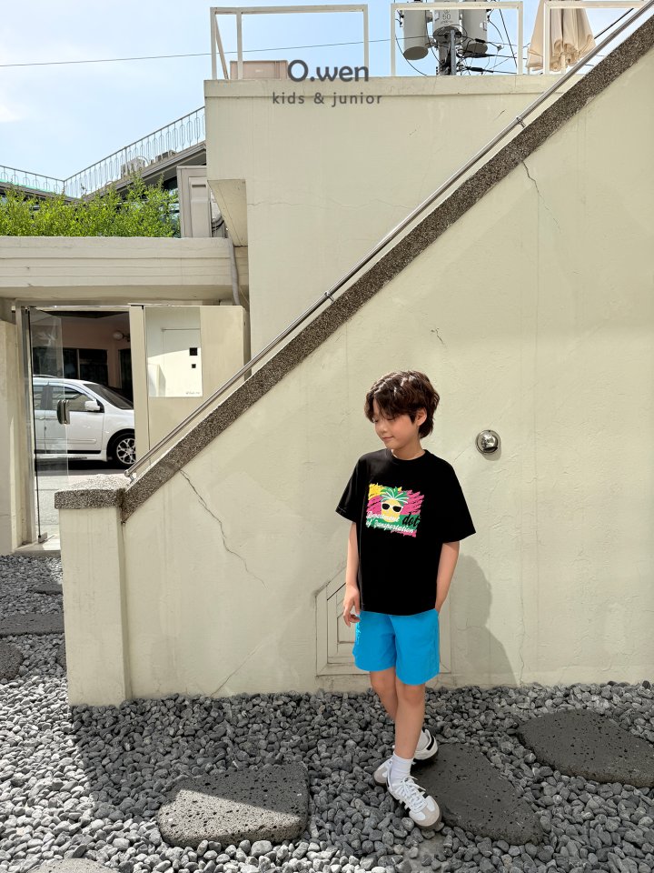 O Wen - Korean Children Fashion - #Kfashion4kids - Pineapple Short Sleeve Tee - 3