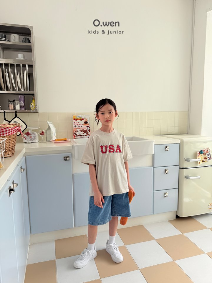 O Wen - Korean Children Fashion - #Kfashion4kids - Star USA Tee - 2