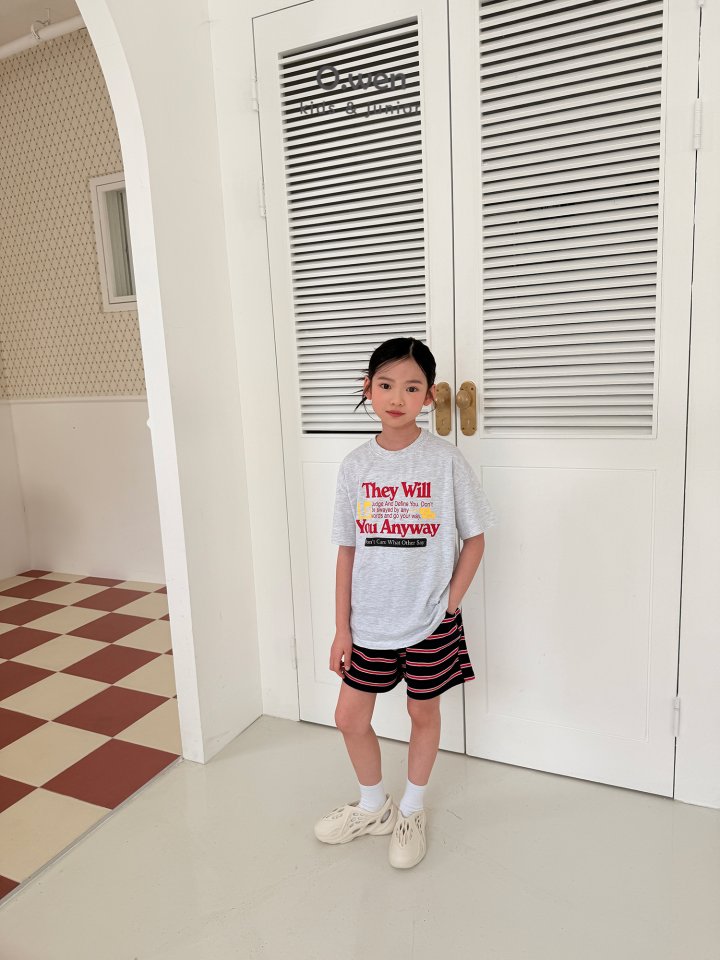 O Wen - Korean Children Fashion - #childofig - Master Stripe Shorts - 2
