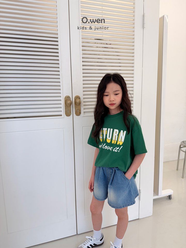 O Wen - Korean Children Fashion - #childofig - Return Short Sleeve Tee