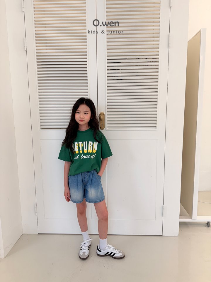 O Wen - Korean Children Fashion - #childofig - Return Short Sleeve Tee - 2