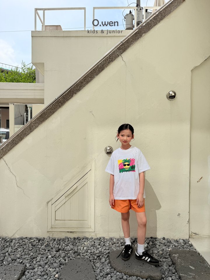 O Wen - Korean Children Fashion - #childrensboutique - Pineapple Wind Pants - 9