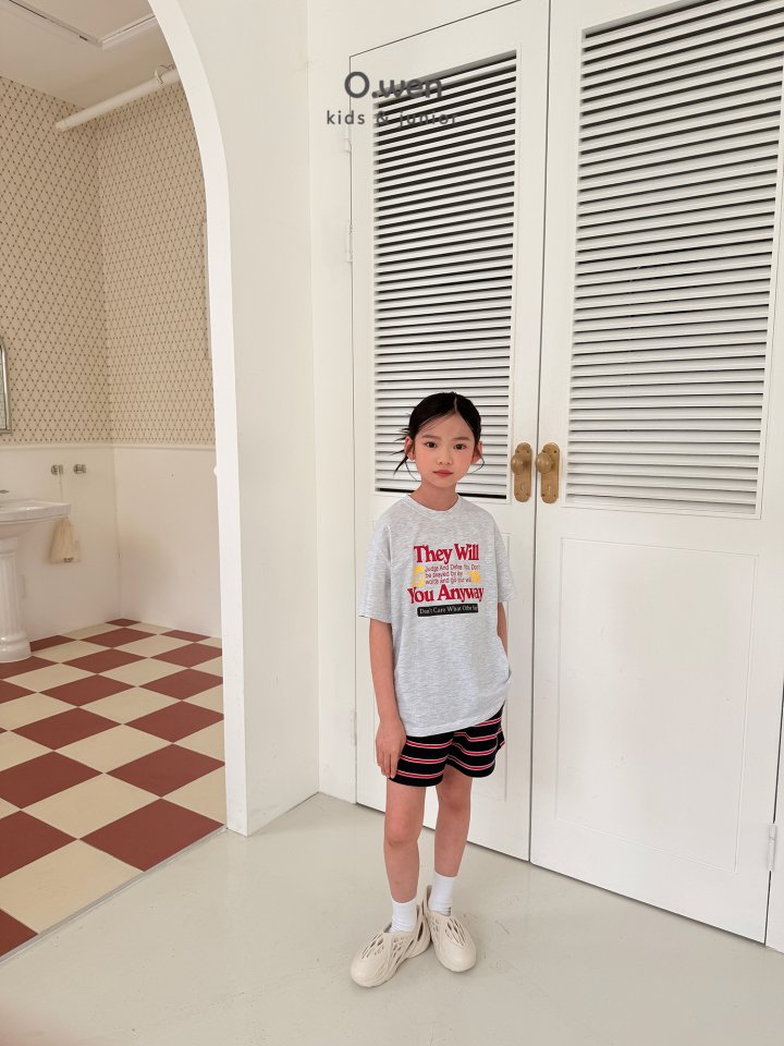 O Wen - Korean Children Fashion - #childofig - Master Stripe Shorts - 4