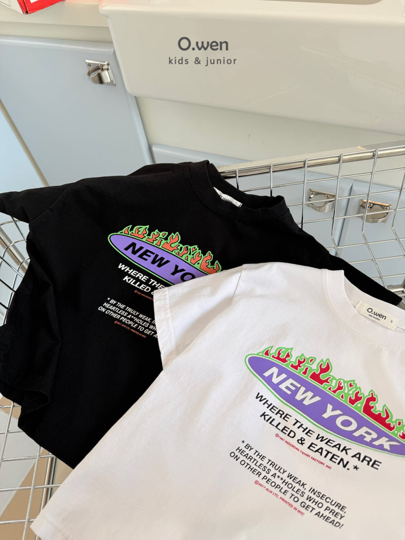O Wen - Korean Children Fashion - #childrensboutique - Firework New York Tee - 12