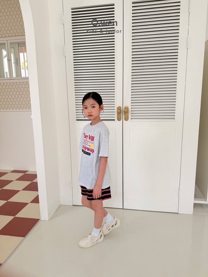 O Wen - Korean Children Fashion - #designkidswear - Master Stripe Shorts - 5