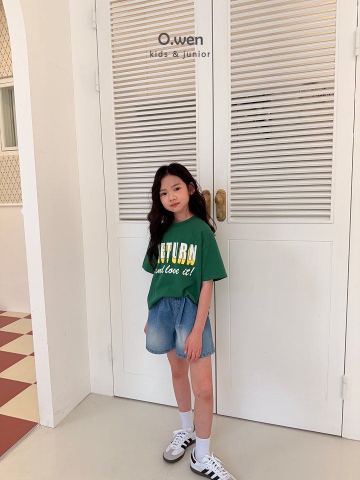 O Wen - Korean Children Fashion - #childrensboutique - Return Short Sleeve Tee - 4