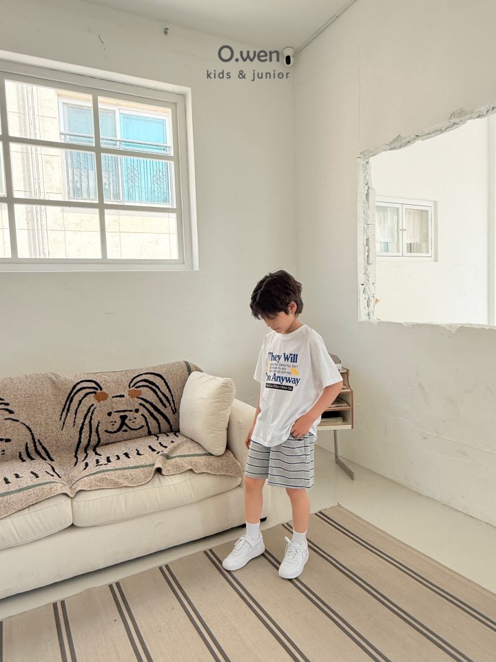 O Wen - Korean Children Fashion - #designkidswear - Anyway Short Sleeve Tee - 3