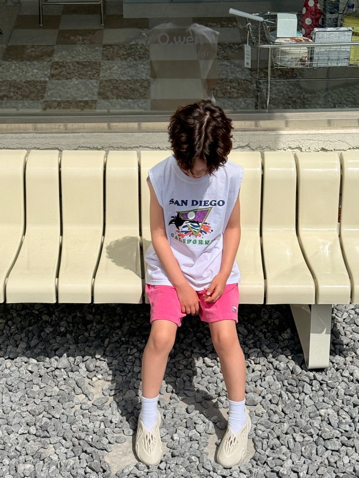 O Wen - Korean Children Fashion - #fashionkids - San Diego Dolphin Sleeveless Tee
