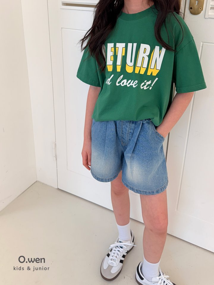 O Wen - Korean Children Fashion - #fashionkids - Return Short Sleeve Tee - 6