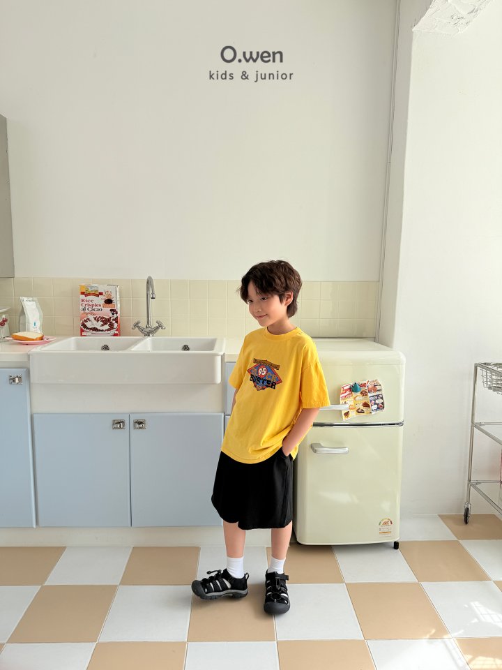 O Wen - Korean Children Fashion - #kidsshorts - Line Bermuda Pants - 9