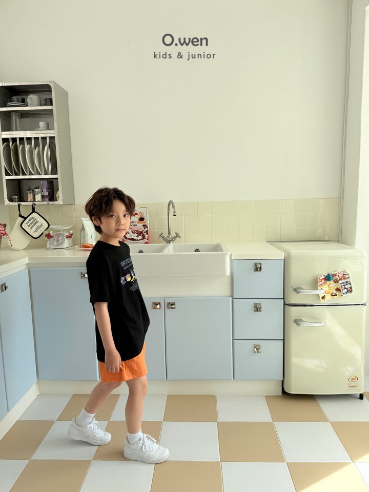 O Wen - Korean Children Fashion - #fashionkids - Universal Short Sleeve Tee - 4