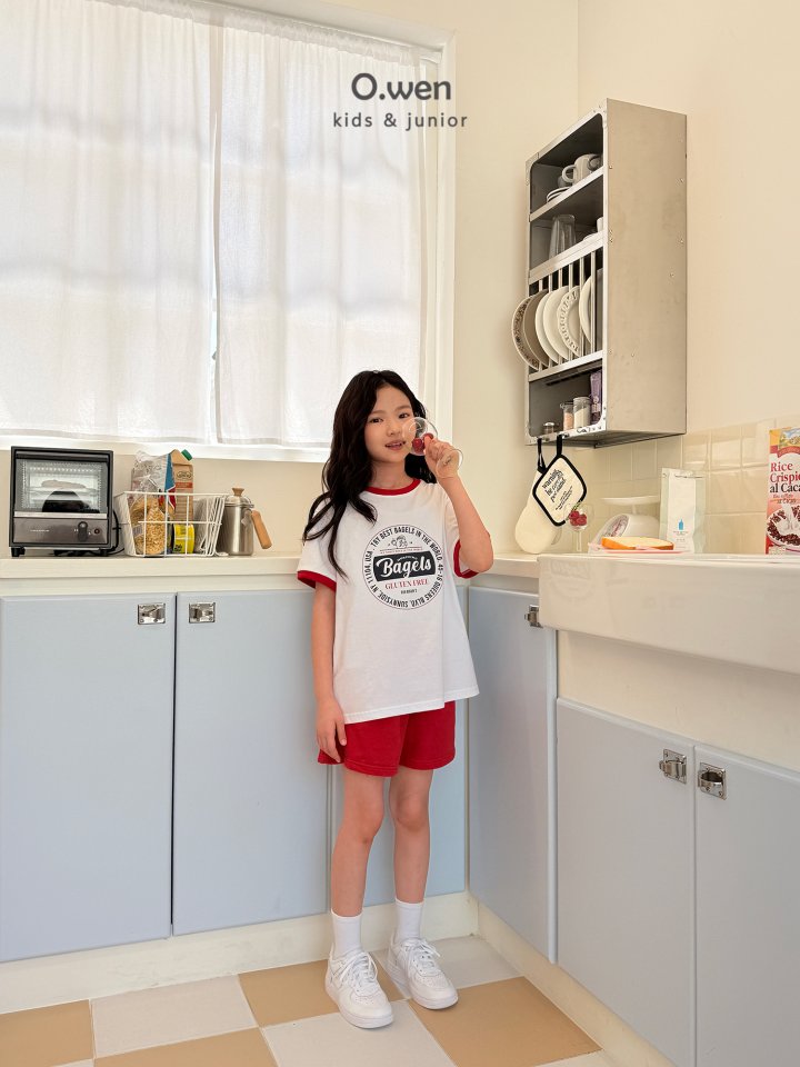 O Wen - Korean Children Fashion - #kidzfashiontrend - Bagel Color Block Tee - 6