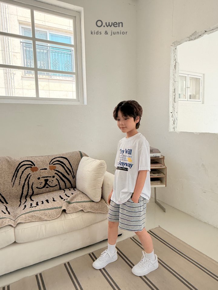 O Wen - Korean Children Fashion - #kidzfashiontrend - Master Stripe Shorts - 10