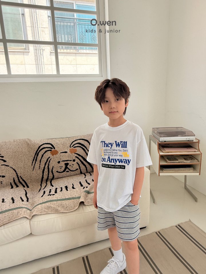 O Wen - Korean Children Fashion - #kidzfashiontrend - Anyway Short Sleeve Tee - 8