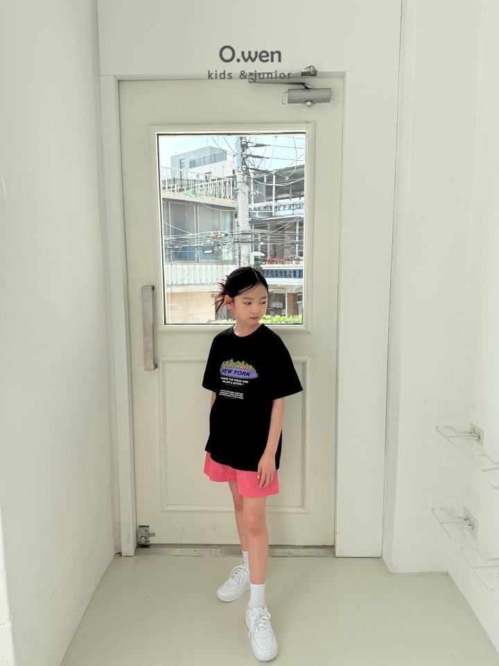 O Wen - Korean Children Fashion - #kidzfashiontrend - Firework New York Tee - 2