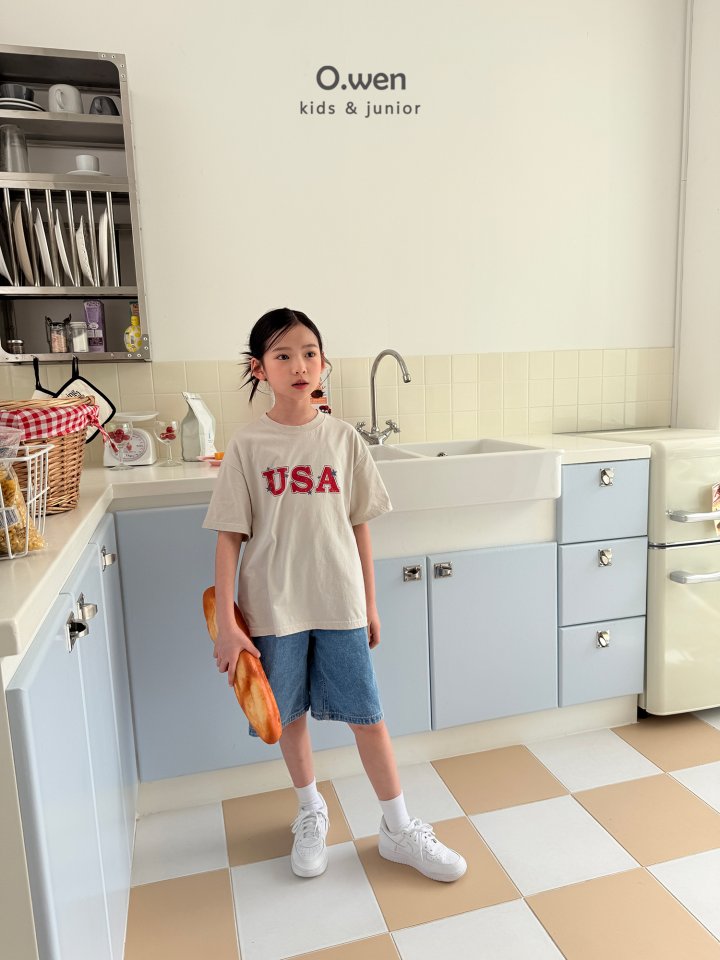 O Wen - Korean Children Fashion - #kidzfashiontrend - Star USA Tee