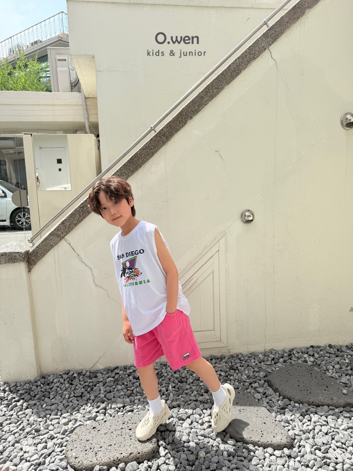O Wen - Korean Children Fashion - #littlefashionista - San Diego Dolphin Sleeveless Tee - 6