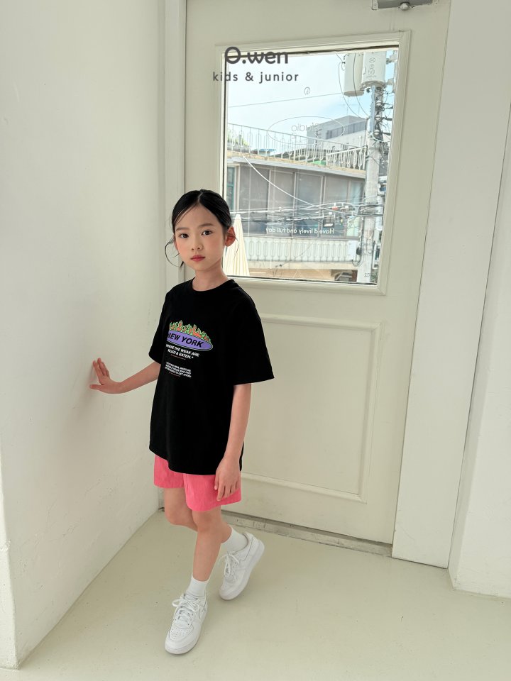 O Wen - Korean Children Fashion - #Kfashion4kids - Firework New York Tee - 4