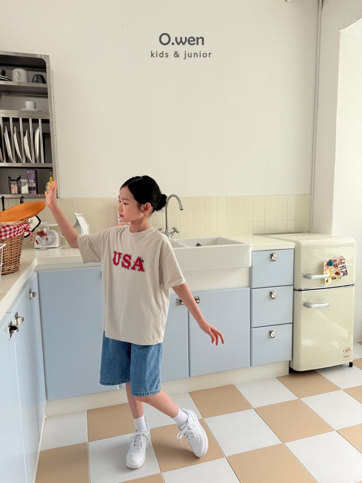 O Wen - Korean Children Fashion - #littlefashionista - Star USA Tee - 3