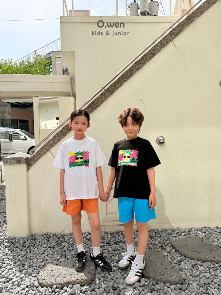 O Wen - Korean Children Fashion - #littlefashionista - Pineapple Wind Pants - 4