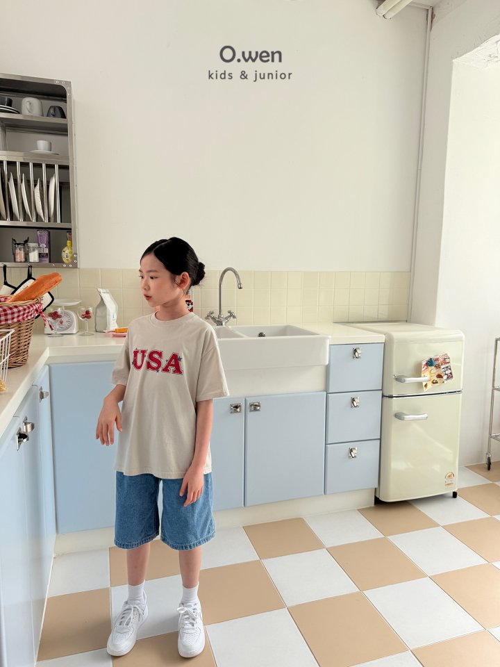 O Wen - Korean Children Fashion - #littlefashionista - Star USA Tee - 4