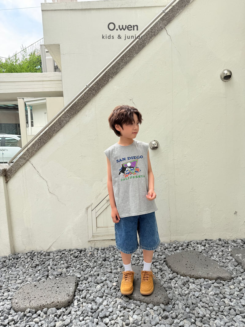 O Wen - Korean Children Fashion - #minifashionista - San Diego Dolphin Sleeveless Tee - 8