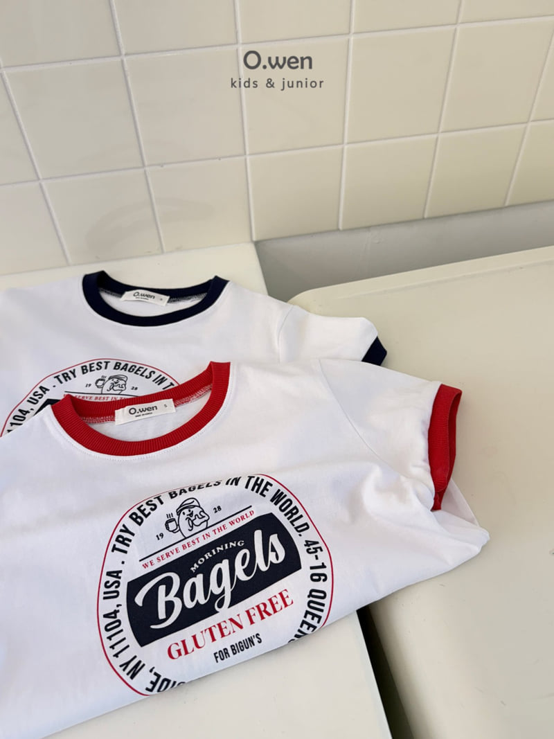 O Wen - Korean Children Fashion - #prettylittlegirls - Bagel Color Block Tee - 11