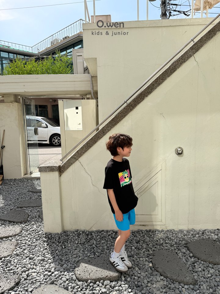 O Wen - Korean Children Fashion - #prettylittlegirls - Pineapple Short Sleeve Tee - 7