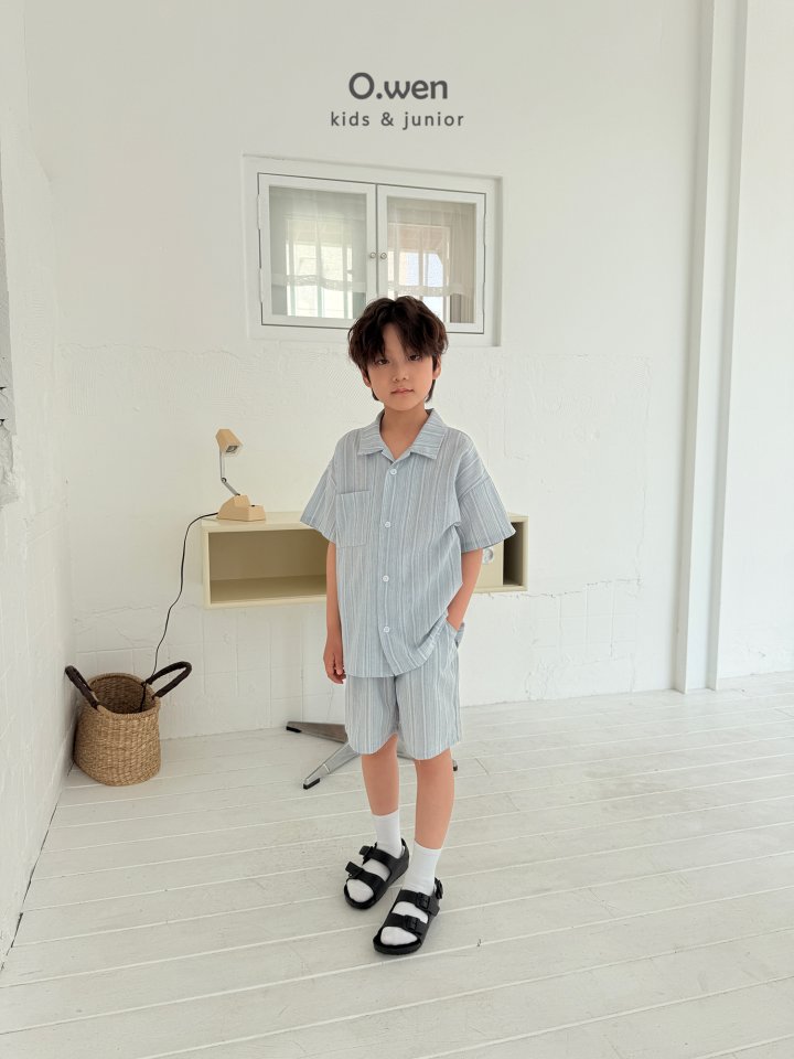 O Wen - Korean Children Fashion - #prettylittlegirls - Harmony Open Collar Shirt - 10